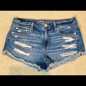 AE Boyfriend Jean Shorts US size 8